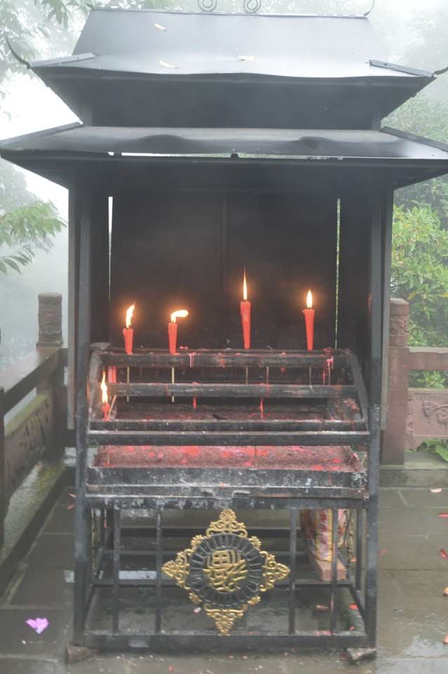 Candles at the Temple